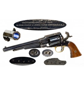 Scarce & Fine New Jersey Marked Remington New Model Army Revolver