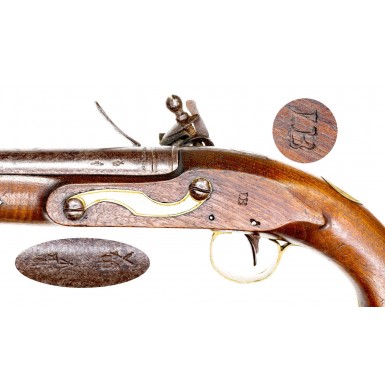 War of 1812 Period Canadian Militia Light Cavalry Pistol Marked T. Ketland & Co