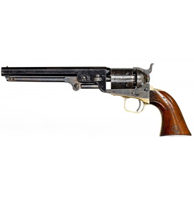 Excellent and Rare Colt Model 1851 Navy Revolver with Enfield Cartouche