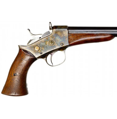 Outstanding US Model 1871 Remington Rolling Block Army Pistol