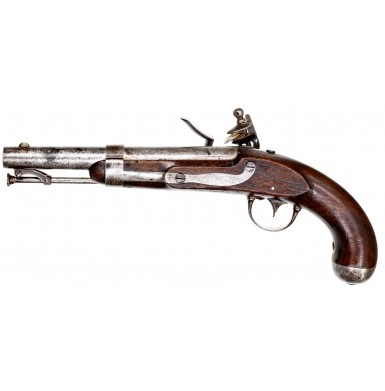 Attractive & Nicely Priced US Model 1836 Pistol by Waters in Original Flint