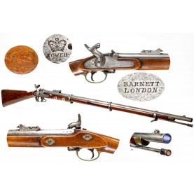Confederate Marked Barnett Pattern 1853 Enfield Rifle Musket