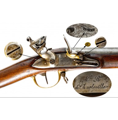Fine French Model 1822 Artillery Musket in Original Flint