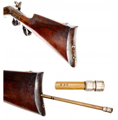 Fine & Scarce Perry Patent Percussion Breechloading Plains Rifle