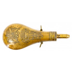 Fine 1850 Dated Batty Peace Flask