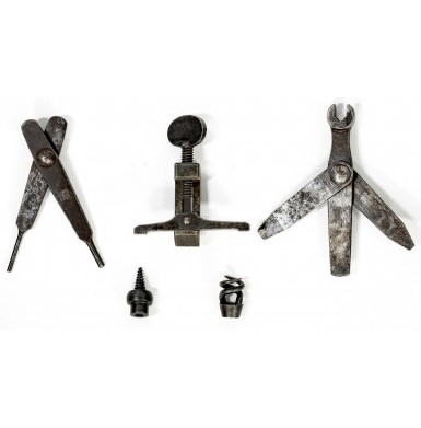 Complete Set of 5 Tools for the US M1855 and M1861 Rifle Musket