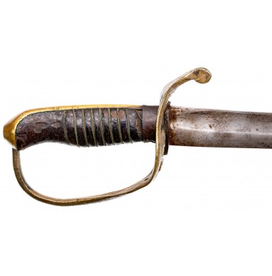 Fine Nashville Plow Works Cavalry Officers Saber from the Ashely Halsey Jr. Collection