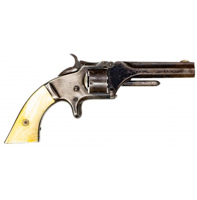 Civil War Period Smith & Wesson Model 1 2nd Issue Revolver with Factory Ivory Grips