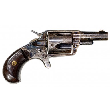 Beautiful Color Casehardened 1st Model Colt New Line Revolver in .38 Colt
