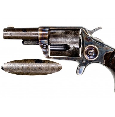 Beautiful Color Casehardened 1st Model Colt New Line Revolver in .38 Colt