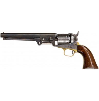 Scarce Metropolitan Arms Company "1851 Navy" Percussion Revolver 