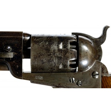 Rare & Fine Large Iron Triggerguard Colt "Late 3rd Model" 1851 Navy Revolver