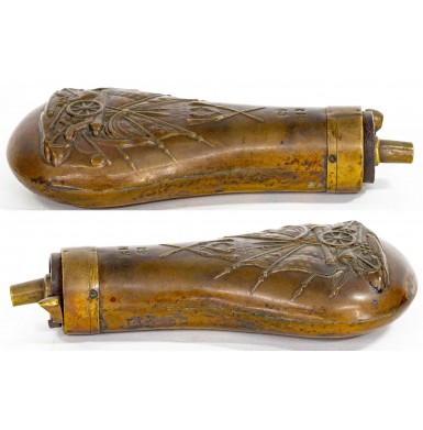 Scarce Colt KM Marked Prussian Naval Pistol Flask