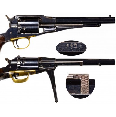 Exceptional Remington New Model Navy Factory Cartridge Conversion Revolver