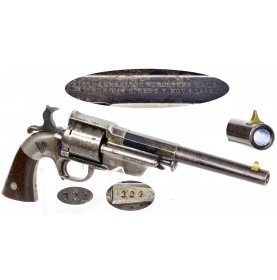 Very Fine Allen & Wheelock Lip Fire Army Revolver