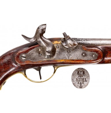 Rare German Federation Model 1849 Naval Pistol - Only 1,000 Produced