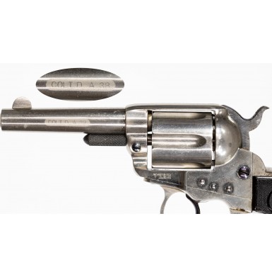 Excellent Etched Panel Colt Lighting Sheriff's Model Revolver
