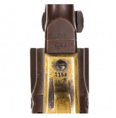 Colt Model 1862 Pocket Police Revolver Inscribed to Capt Chas Walker