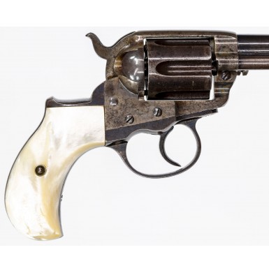 Fine  Blued and Casehardened Colt Model 1877 Thunderer with Mother of Pearl Grips