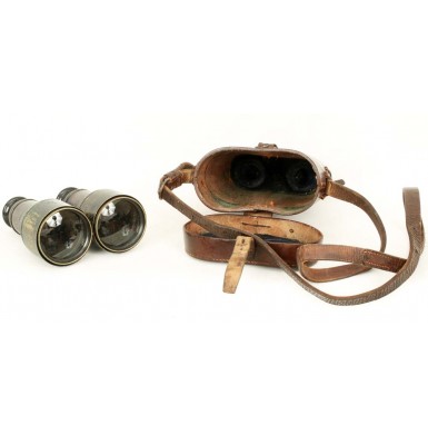 English Binoculars & Case by Cary of London
