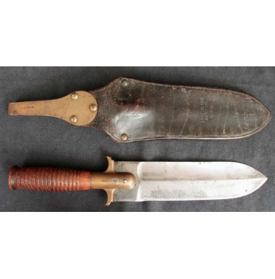 US M-1880 Hunting Knife & Scabbard