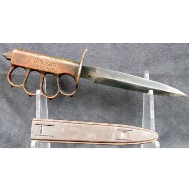 LF&C US M-1918 Mk 1 Trench Knife - Near Excellent
