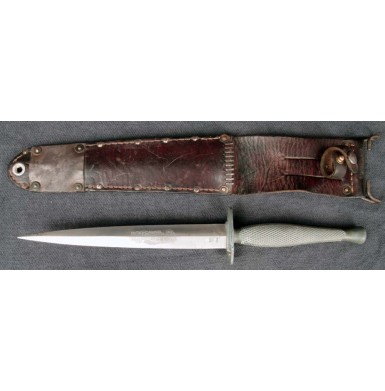 Marine Corps Raider Stiletto with Fantastic Etched Panel