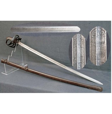 Confederate Imported British Officer's Pattern Sword