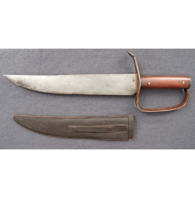 Confederate D-Guard Bowie Knife & Scabbard