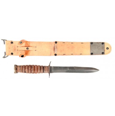 Excellent US M3 Trench Knife by Robeson with M6 Scabbard