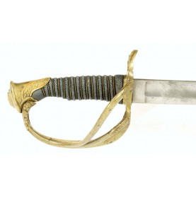 Double Identified Clauberg Cavalry Officers' Saber