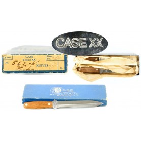 Original Box of 6 Unissued Case Pig Sticker Knives