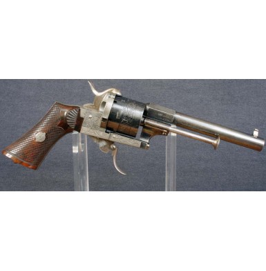 Gorgeous Fully Cased 9mm Pin Fire Revolver
