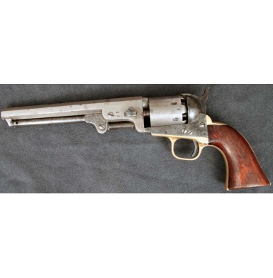 British Martial Colt Navy Revolver - SCARCE