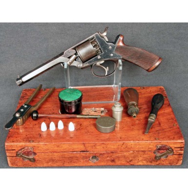 Cased 4th Model Tranter Revolver in the Civil War Serial Number Range