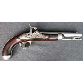 Confederate Altered M-1836 Pistol - Likely a Nashville Alteration