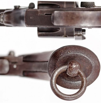 Fine M-1879 Reichsrevolver with WWI Unit Markings