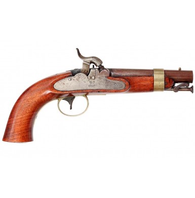Excellent & Rare Rifled US Navy M-1842 Pistol by Deringer