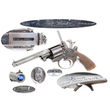 Adams Patent Revolver - Rigby Retailer Marked