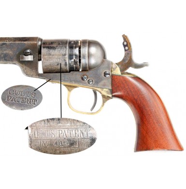 Colt Pocket Navy Cartridge Revolver - Very Fine & Inscribed