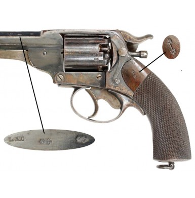Cased Kerr Revolver - About Excellent