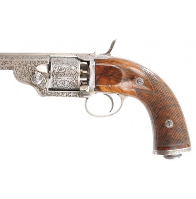 Cased & Engraved Devisme Exhibition Grade Revolver