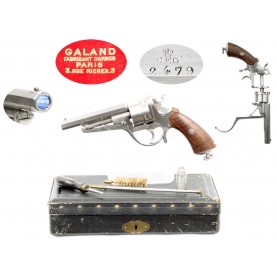 Cased Galand Revolver - Very Fine