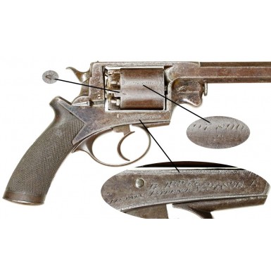 Adams-Beaumont M1854 Dragoon .50 Revolver - Rare