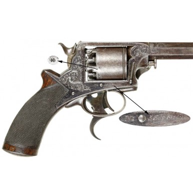 AB Griswold Marked Tranter Treble Action Revolver