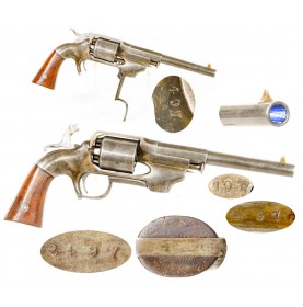 Allen & Wheelock Center Hammer Army Revolver