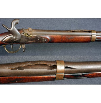 Crimean War Russian M-1828/44 Tula Arsenal Musket