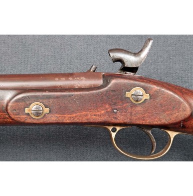 CS Imported P-1858 Naval Rifle - JS/Anchor & Engraved # - With #'d Cutlass Bayonet!