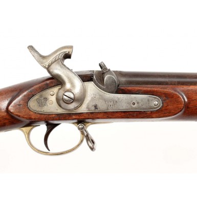 Identified Confederate JS/Anchor marked & Numbered P-1858 Enfield Short Rifle