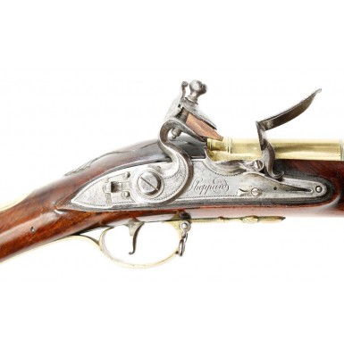 Extremely Rare Matched Pair of Flintlock Coaching Carbines